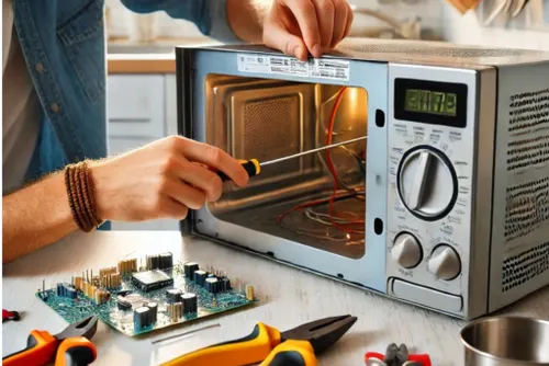 Microwave oven repair